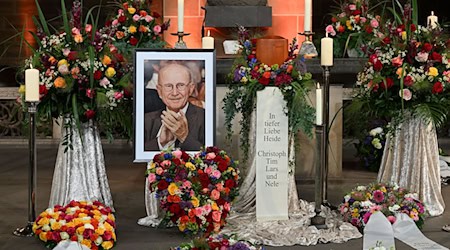 Große Trauerfeier für Willi Lemke im Bremer Dom / Foto: Carmen Jaspersen/dpa