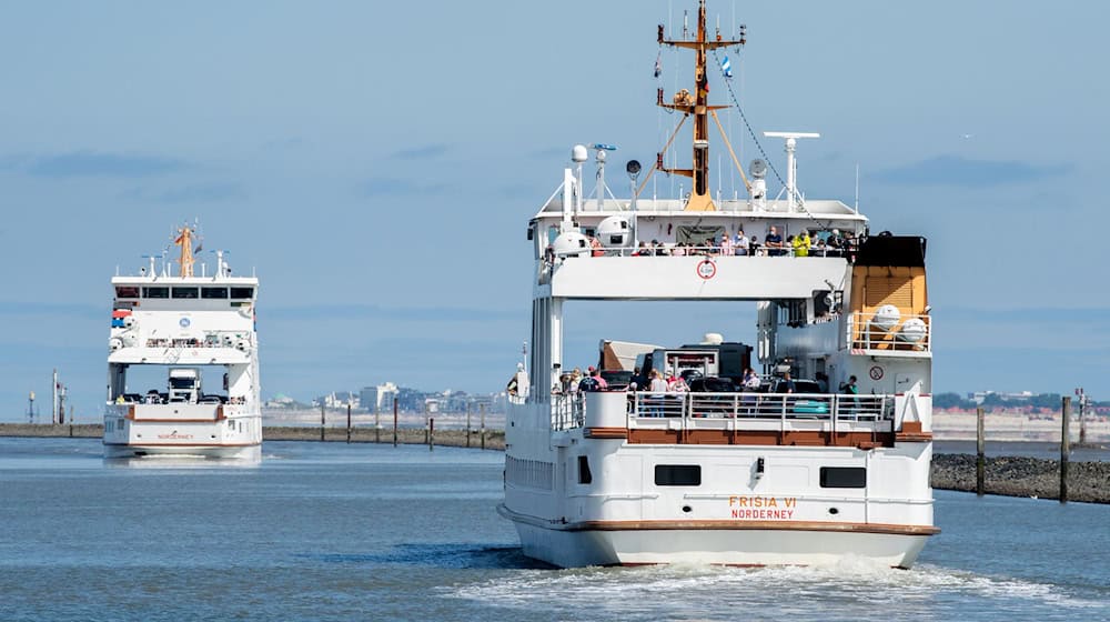 Anforderungen an einen künftigen autonomen Fährverkehr im Wattenmeer wollen Experten in einem deutsch-niederländischen Forschungsprojekt untersuchen. (Archivbild) / Foto: Hauke-Christian Dittrich/dpa