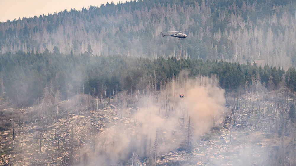 Brandstiftung ist laut Experten nicht ausgeschlossen. / Foto: Swen Pförtner/dpa