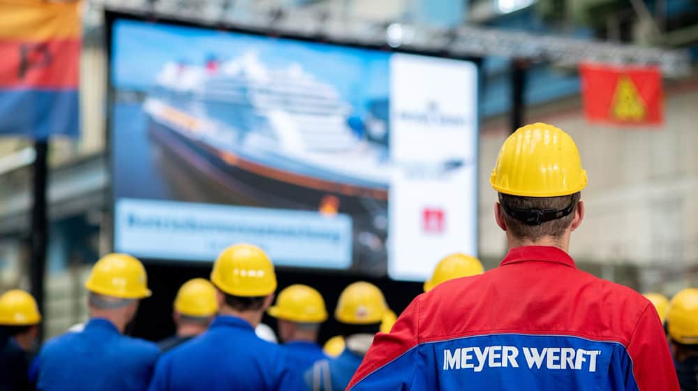 Der neue Aufsichtsrat der Meyer Werft soll aus zwölf Mitgliedern bestehen.   / Foto: Hauke-Christian Dittrich/dpa