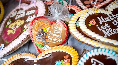 Der Bremer Freimarkt startet an diesem Freitag. Das Volksfest geht bis Anfang November.  / Foto: Sina Schuldt/dpa