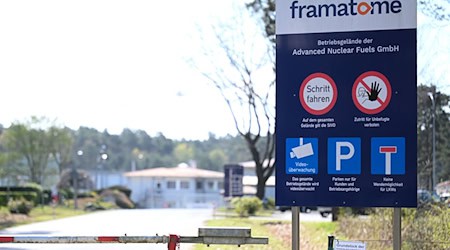 In Lingen könnte ein russischer Atomkonzern ein Joint Venture mit der dortigen Brennelementefabrik eingehen. Dagegen protestieren zahlreiche Anti-Atomgruppen. (Archivbild) / Foto: Lars Klemmer/dpa