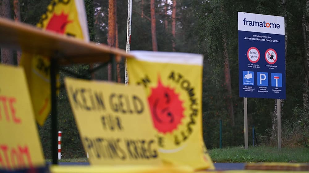 Demonstriert wird in Lingen immer wieder, dieses Mal haben Atomkraftgegner vor allem Sicherheitsbedenken. (Archivbild) / Foto: Lars Klemmer/dpa