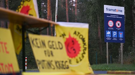 Demonstriert wird in Lingen immer wieder, dieses Mal haben Atomkraftgegner vor allem Sicherheitsbedenken. (Archivbild) / Foto: Lars Klemmer/dpa