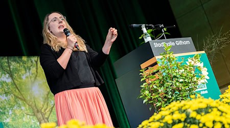 Die Grünen-Fraktionsvorsitzende Katharina Dröge hadert mit der Außenwirkung der Bundesregierung. (Foto aktuell) / Foto: Michael Matthey/dpa