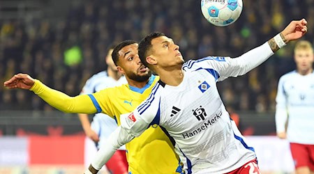 Davie Selke vom HSV könnte sich ein Engagement im Ausland vorstellen.  / Foto: Swen Pförtner/dpa