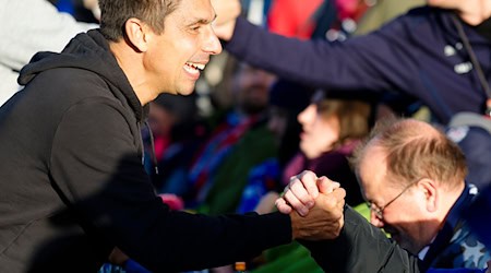 Trainer Marcel Rapp trifft am Samstag auf seinen Vorgänger bei Holstein Kiel.    / Foto: Frank Molter/dpa