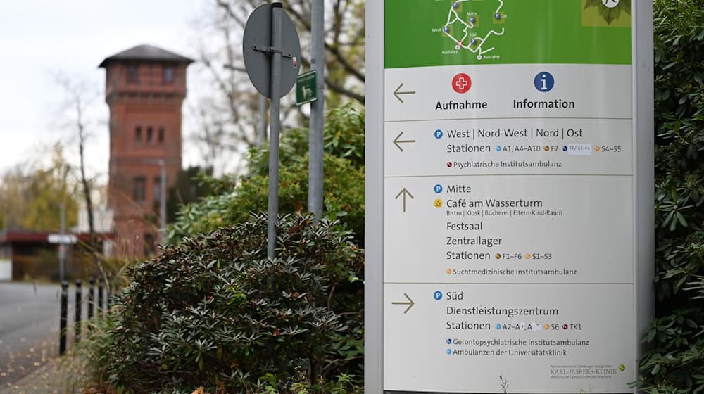 Das Landgericht Oldenburg hat einen Patienten der Klinik verurteilt, weil er seine Zimmernachbarin im Wahn getötet hat. / Foto: Lars Klemmer/dpa