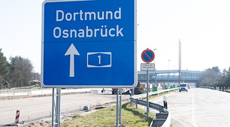 Die Bauarbeiten auf der Autobahn 1 im zwischen Bramsche und Lohne/Dinklage sind beendet. (Archivbild) / Foto: Friso Gentsch/dpa