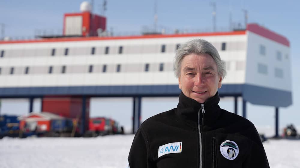 Anja Weber leitet die Forschungsstation des Bremerhavener Alfred-Wegener-Instituts in der Antarktis. / Foto: Alfred-Wegener-Institut/dpa