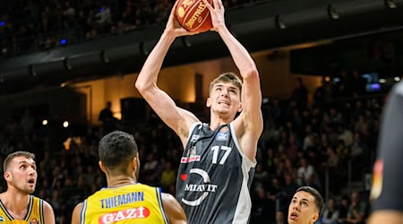 Derbysieger im Basketball: Johann Grünloh von Rasta Vechta. / Foto: Uwe Koch/Eibner-Pressefoto/dpa