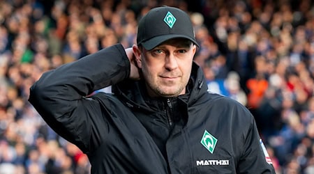 Will ein gutes Halbjahr vor Weihnachten noch veredeln: Werder Bremens Trainer Ole Werner / Foto: David Inderlied/dpa