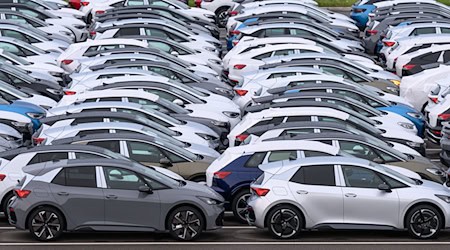 Neuwagen von VW fanden 2024 weniger Käufer. (Archivbild) / Foto: Hendrik Schmidt/dpa