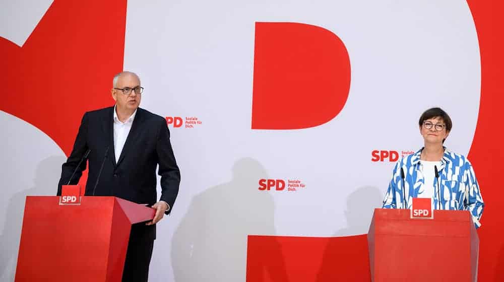 Die SPD-Chefin Saskia Esken kommt zum Wahlkampf nach Bremen. (Archivfoto) / Foto: Bernd von Jutrczenka/dpa