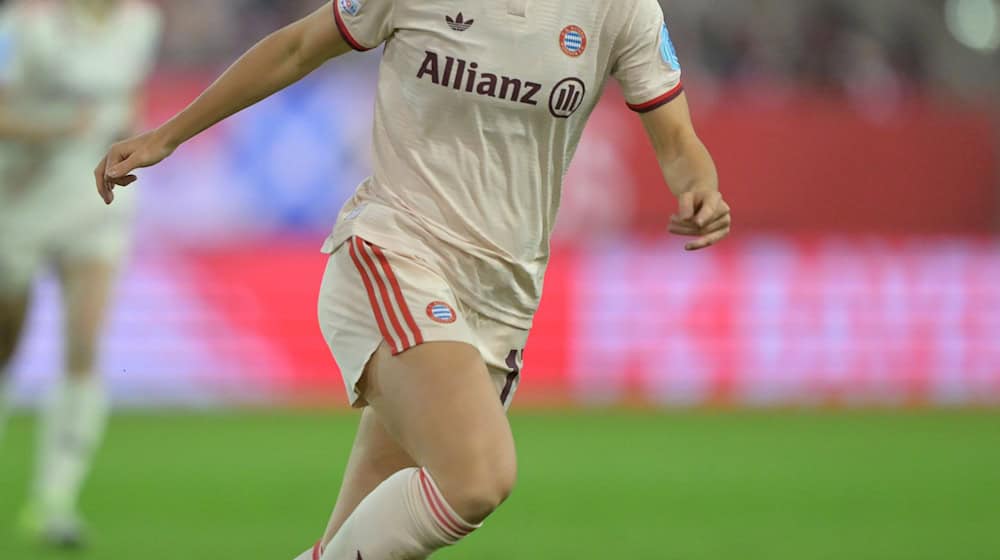 Trifft für den FC Bayern in Hoffenheim: Klara Bühl / Foto: Peter Kneffel/dpa