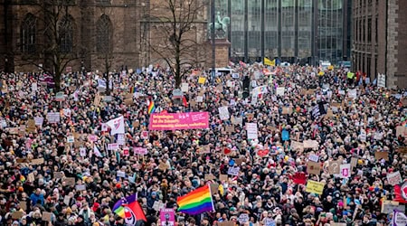 Das Bündnis ruft nach der Bundestagswahl zu einer Kundgebung auf. (Archivfoto) / Foto: Hauke-Christian Dittrich/dpa