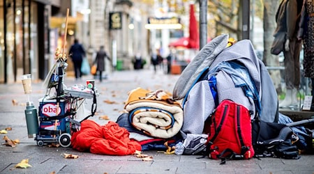 Im Januar 2024 waren rund 33.000 Kinder, Frauen und Männer wegen Wohnungslosigkeit in Niedersachsen untergebracht. (Archivbild) / Foto: Hauke-Christian Dittrich/dpa