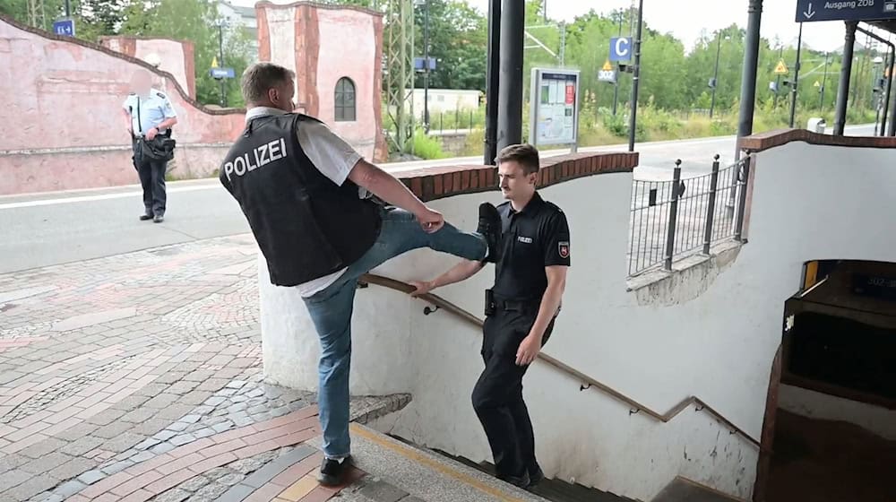 So könnte es zum tödlichen Treppensturz am Bahnhof Uelzen gekommen sein. (Archivbild) / Foto: Philipp Schulze/dpa