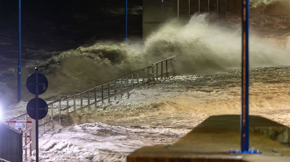 Die Sturmfluten der vergangenen Herbst- und Wintersaison waren vergleichsweise harmlos. / Foto: Bodo Marks/dpa