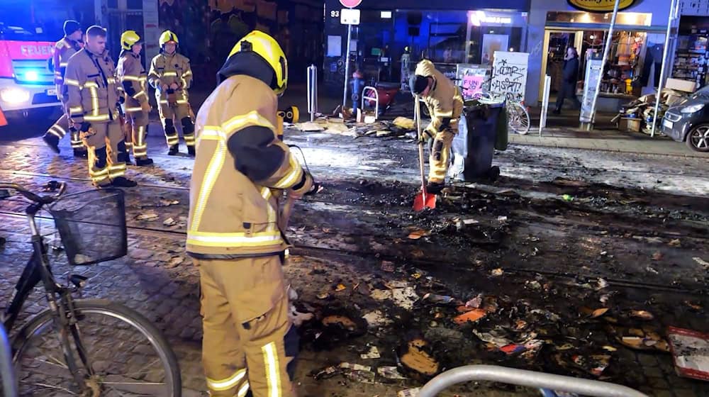 Die Polizei ermittelt nach nächtlichen Ausschreitungen im Bremer Stadtteil Ostertor. / Foto: Jörn Hünecke/dpa