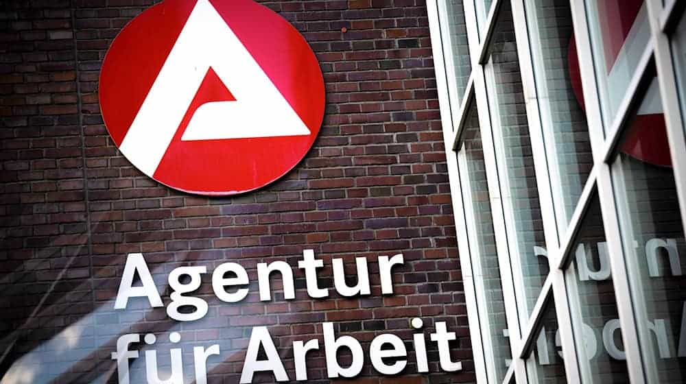 Laut Arbeitsagentur sinkt die Zahl der Arbeitslosen leicht. (Symbolbild) / Foto: Sina Schuldt/dpa/dpa-tmn