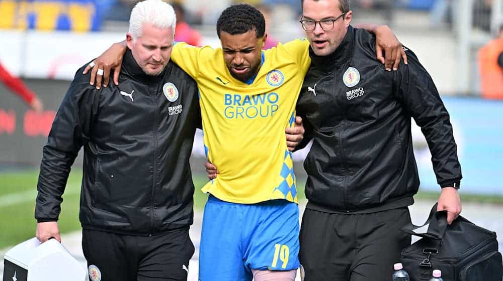 Fehlt in der Relegation: Braunschweigs Leon Bell Bell. / Foto: Swen Pförtner/dpa