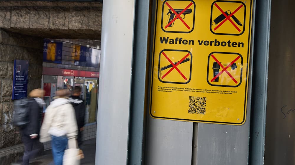 Die Tatverdächtige der Messerattacke am Hauptbahnhof Hamburg soll gebürtig aus Niedersachsen stammen. / Foto: Georg Wendt/dpa