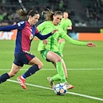Jule Brand verlässt den VfL Wolfsburg nach drei Jahren. / Foto: Swen Pförtner/dpa