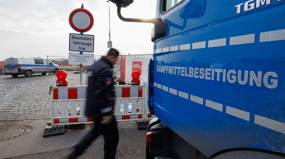 In Achim hat sich ein Bombenverdacht nicht bestätigt. Eine Evakuierung ist nicht nötig. (Symbolbild)  / Foto: Friso Gentsch/dpa