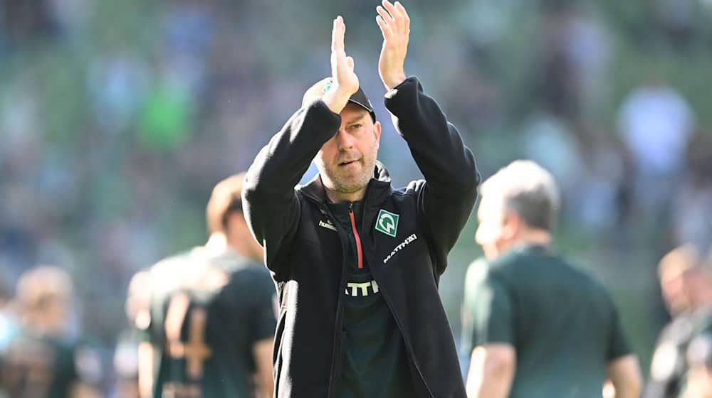 Hört bei Werder Bremen auf: Trainer Ole Werner. / Foto: Carmen Jaspersen/dpa