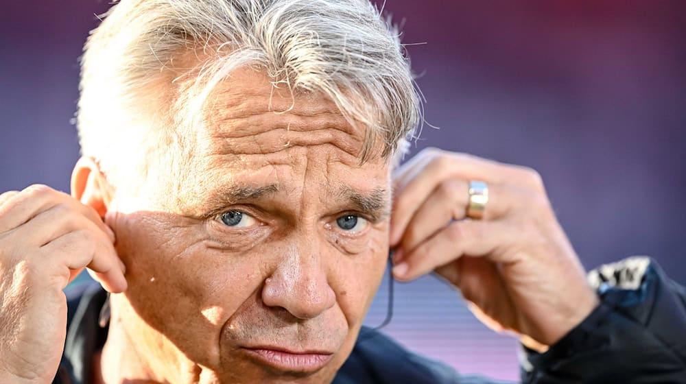 Wird er neuer Werder-Coach? Horst Steffen von der SV Elversberg. / Foto: Harry Langer/dpa