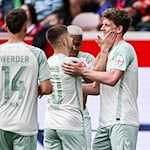 Werder jubelt am letzten Spieltag. / Foto: Harry Langer/dpa