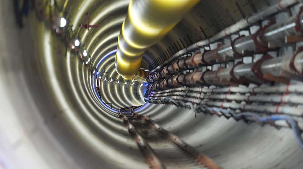 Der Abschnitt unter der Elbe der Stromleitung Suedlink soll 2027 fertiggestellt sein. / Foto: Marcus Brandt/dpa