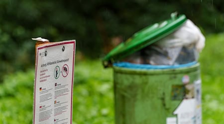 Reisende sollten ihren Müll unterwegs richtig entsorgen, um eine weitere Verbreitung von Tierseuchen zu verhindern. (Archivfoto) / Foto: Andreas Arnold/dpa