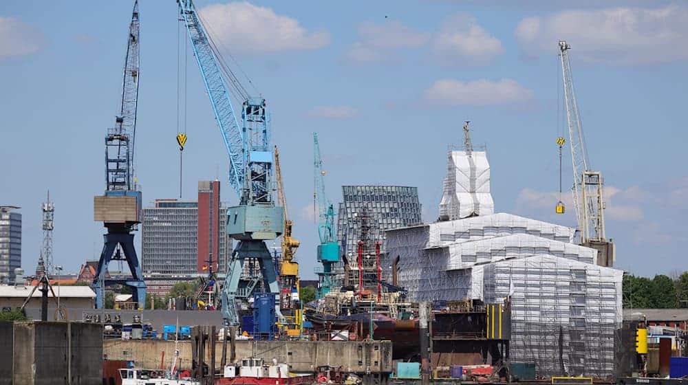 Die Schiffbau- und Meerestechnikbranche beschäftigt bundesweit rund 200.000 Menschen und setzt pro Jahr insgesamt rund 40 Milliarden Euro um.  / Foto: Christian Charisius/dpa
