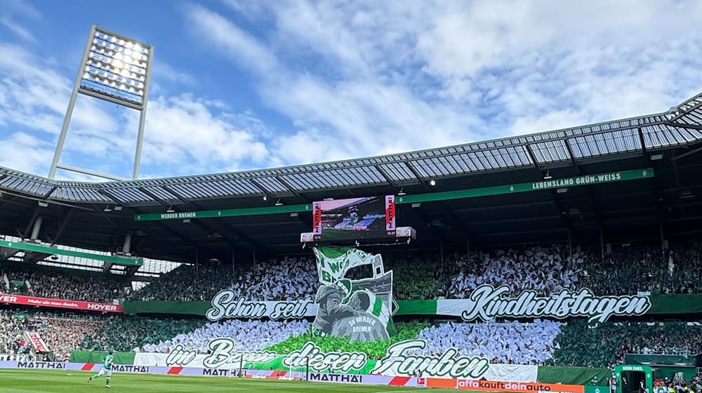 Fans von Werder Bremen. / Foto: Carmen Jaspersen/dpa