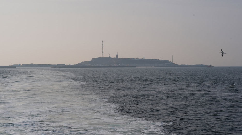 Die Hochseeinsel Helgoland ist am Freitag schlecht zu erreichen gewesen. (Archivbild)  / Foto: Marcus Brandt/dpa