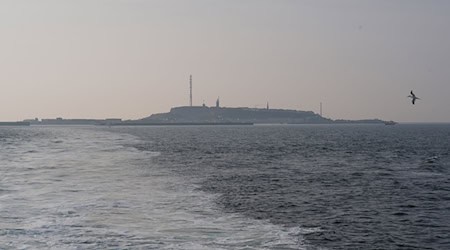 Die Hochseeinsel Helgoland ist am Freitag schlecht zu erreichen gewesen. (Archivbild)  / Foto: Marcus Brandt/dpa