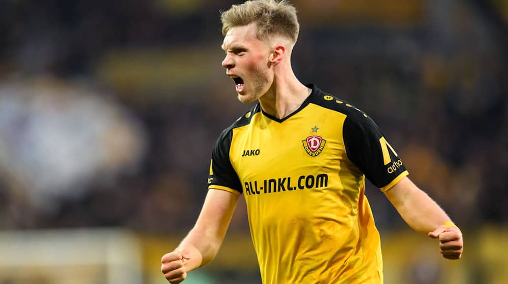 Jonas Sterner trifft mit seinem neuen Club Hannover 96 in der 2. Liga auf seinen Ex-Verein Dynamo Dresden. / Foto: Robert Michael/dpa