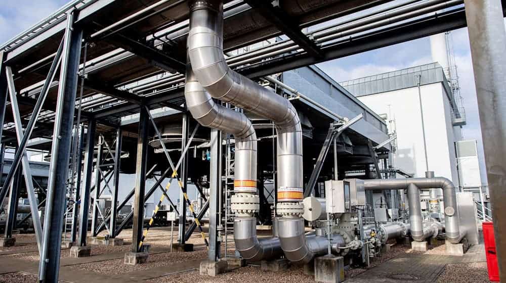 Deutschlands größter Gasspeicher in Rehden ist nur zu gut zwei Prozent gefüllt. (Archivbild) / Foto: Hauke-Christian Dittrich/dpa