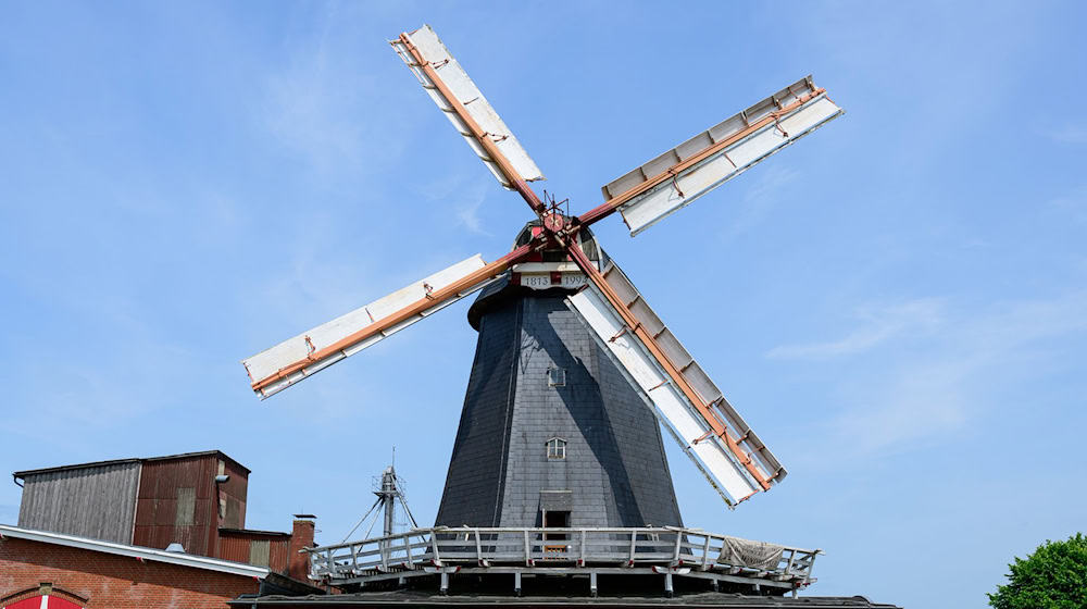 In einer alten Mühle in Bardowick bei Lüneburg wird das Mahlen noch als alte Handwerkskunst betrieben. / Foto: Philipp Schulze/dpa