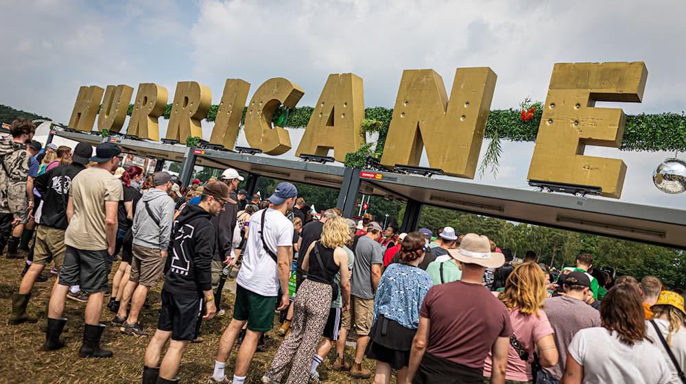 Auch in diesem Jahr werden Zehntausende Menschen zum Hurricane-Festival erwartet. (Archivbild) / Foto: Moritz Frankenberg/dpa