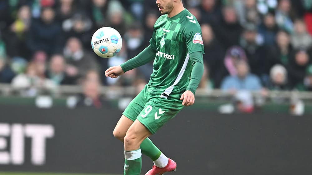 Könnte schon bald wieder für Werder am Ball sein: André Silva. / Foto: Carmen Jaspersen/dpa