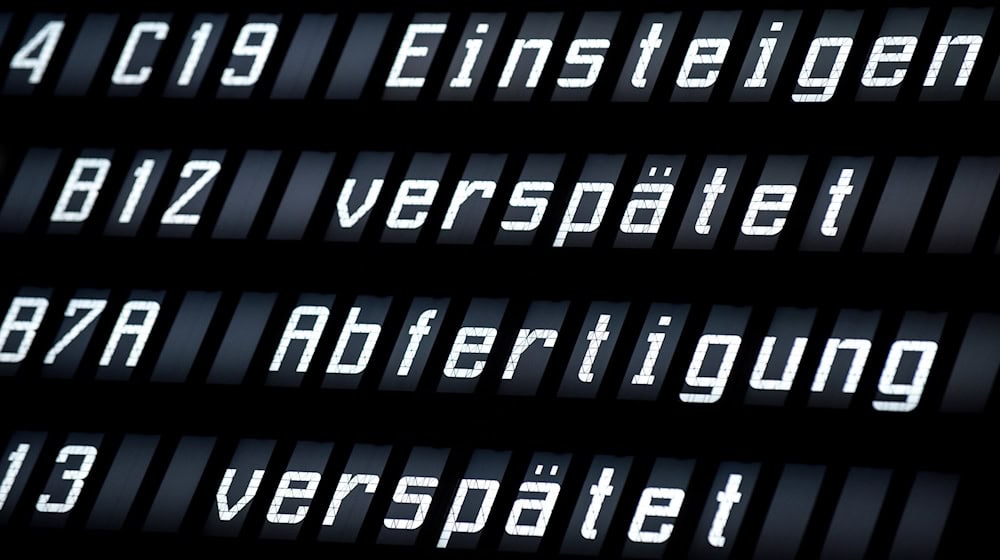 IT-Probleme haben am Flughafen Hannover vorübergehend für einen Ausfall der Check-In-Systeme gesorgt. (Symbolbild) / Foto: Hauke-Christian Dittrich/dpa