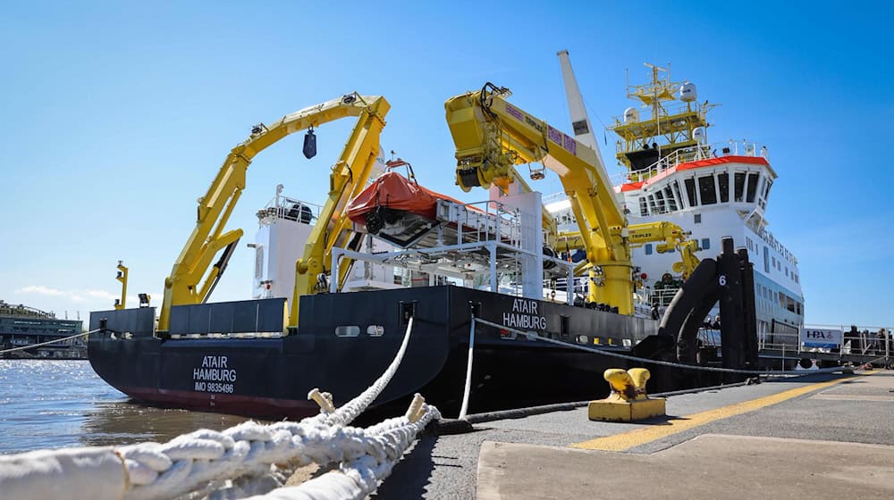 Mit dem Schiff soll die Nordsee vermessen werden. (Archivfoto) / Foto: Christian Charisius/dpa