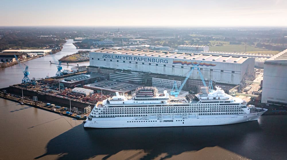 Die Finanzlücke der Meyer Werft war größer, als bei der Rettung durch Bund und Land zunächst angenommen - laut einem Gutachten wusste die Geschäftsführung zu der Zeit nichts davon. (Archivfoto) / Foto: Sina Schuldt/dpa