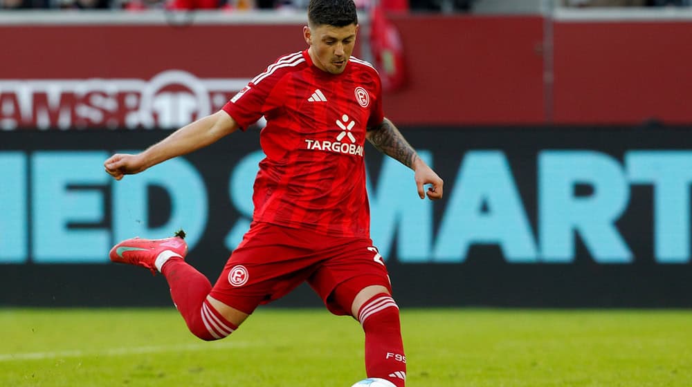 Dawid Kownacki wechselt zu Hertha BSC. / Foto: Roland Weihrauch/dpa