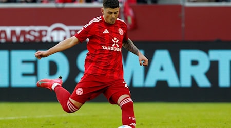 Dawid Kownacki wechselt zu Hertha BSC. / Foto: Roland Weihrauch/dpa