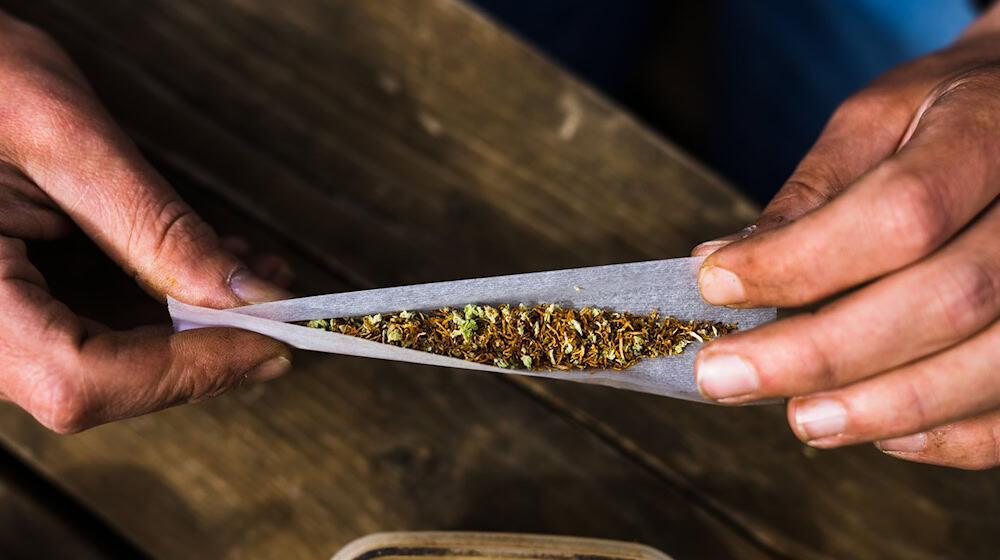 Nach Angaben der Krankenkasse KKH werden mehr Menschen wegen Cannabissucht behandelt. (Symbolbild) / Foto: Philipp von Ditfurth/dpa