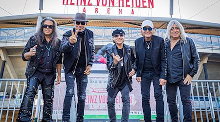 Die Scorpions spielen zum ersten Mal im Fußballstadion von Hannover 96. (Archivbild) / Foto: Moritz Frankenberg/dpa